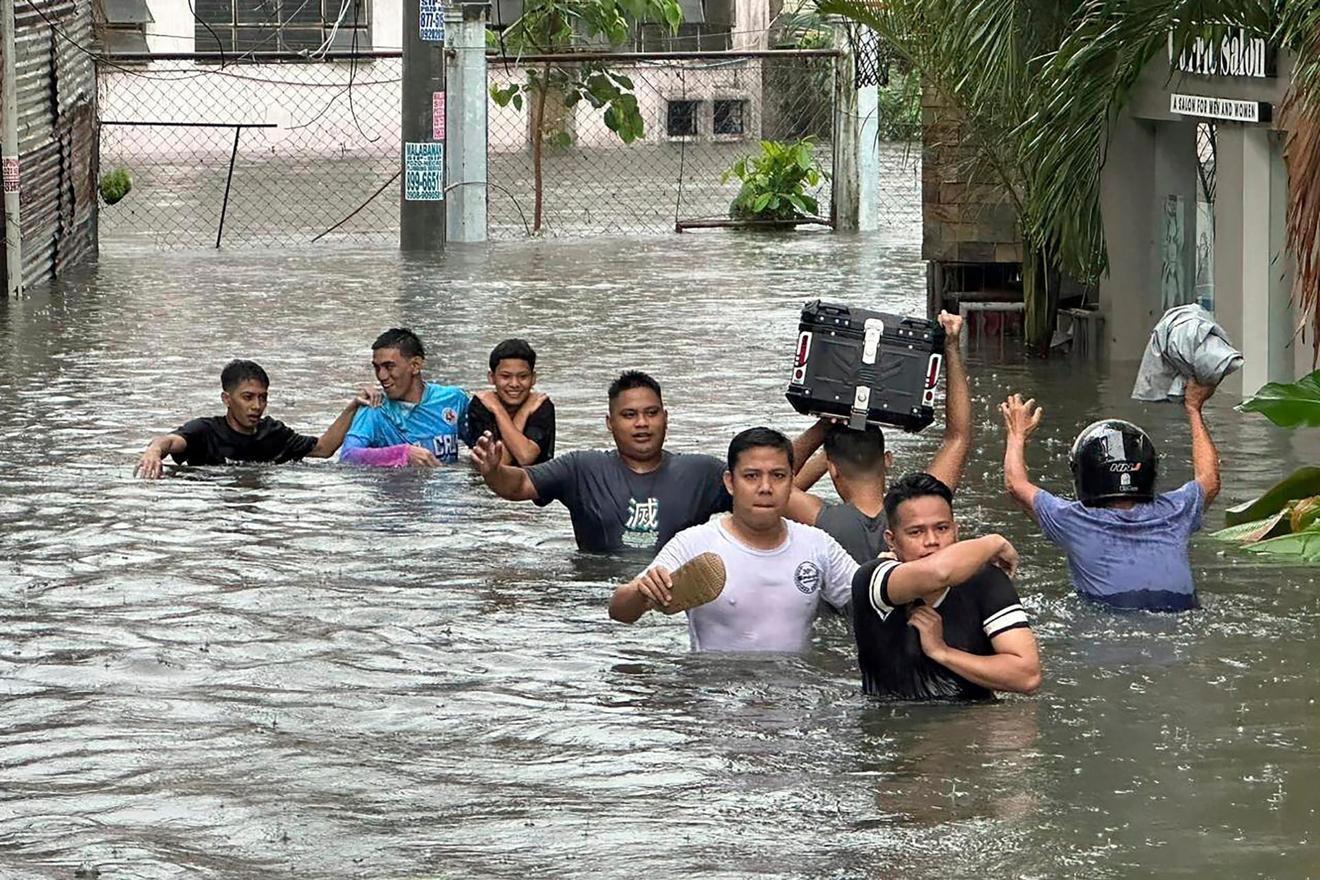 Taifun Gaemi auf den Philippinen