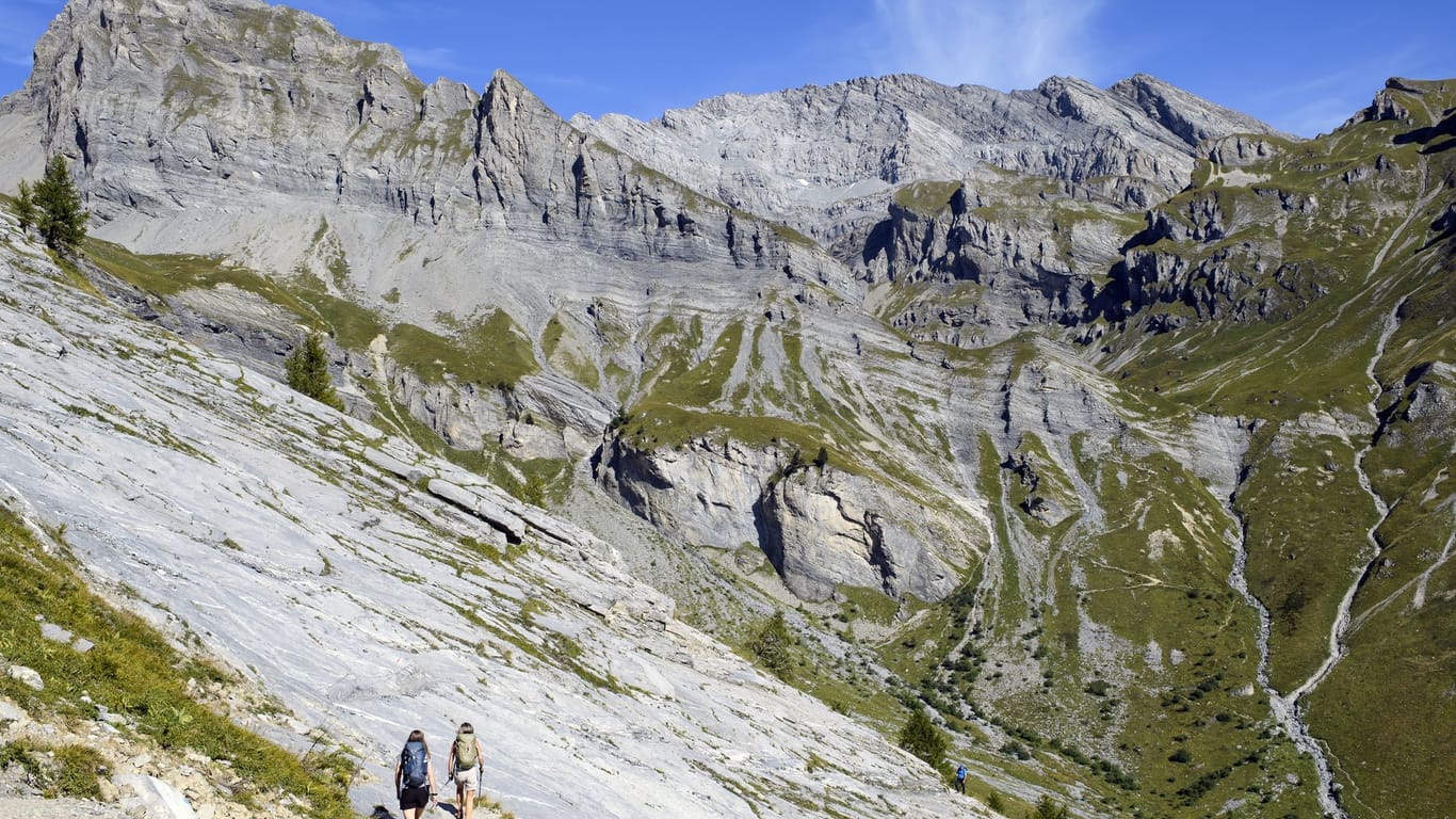 Zwei deutsche Bergsteigerinnen im Wallis abgestürzt (Archivbild)