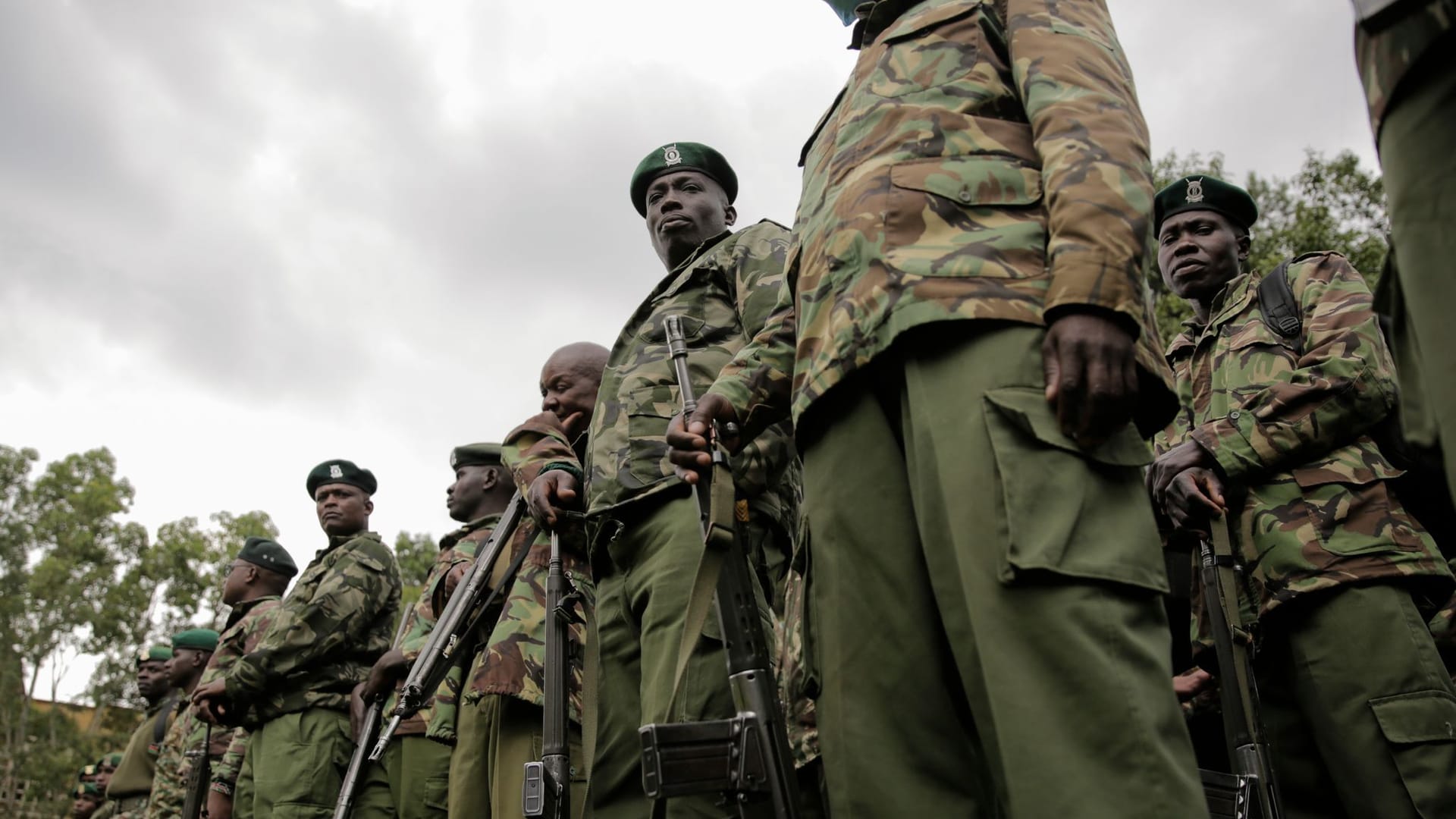 Polizisten in Kenia Polizisten in Kenia
