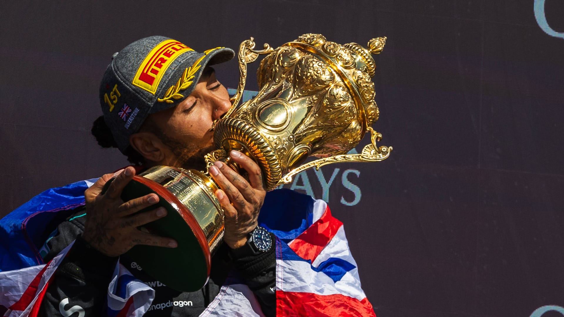 Lewis Hamilton: Er hat in Silverstone gewonnen.