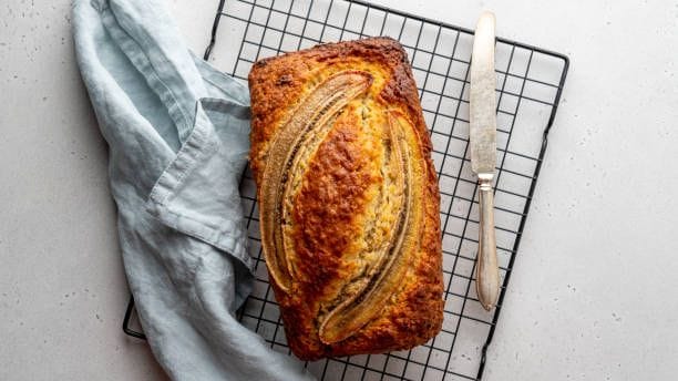 Bananenbrot: Sehr reife Bananen können gut verbacken werden.