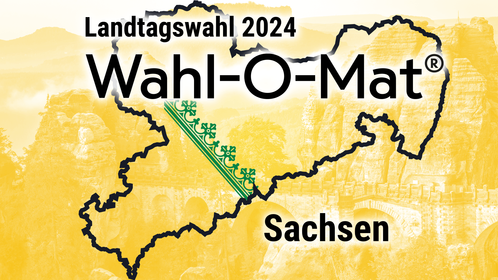 Mit dem Wahl-O-Mat können Sie ermitteln, welche Partei in Sachsen Ihre Interessen am ehesten vertritt.