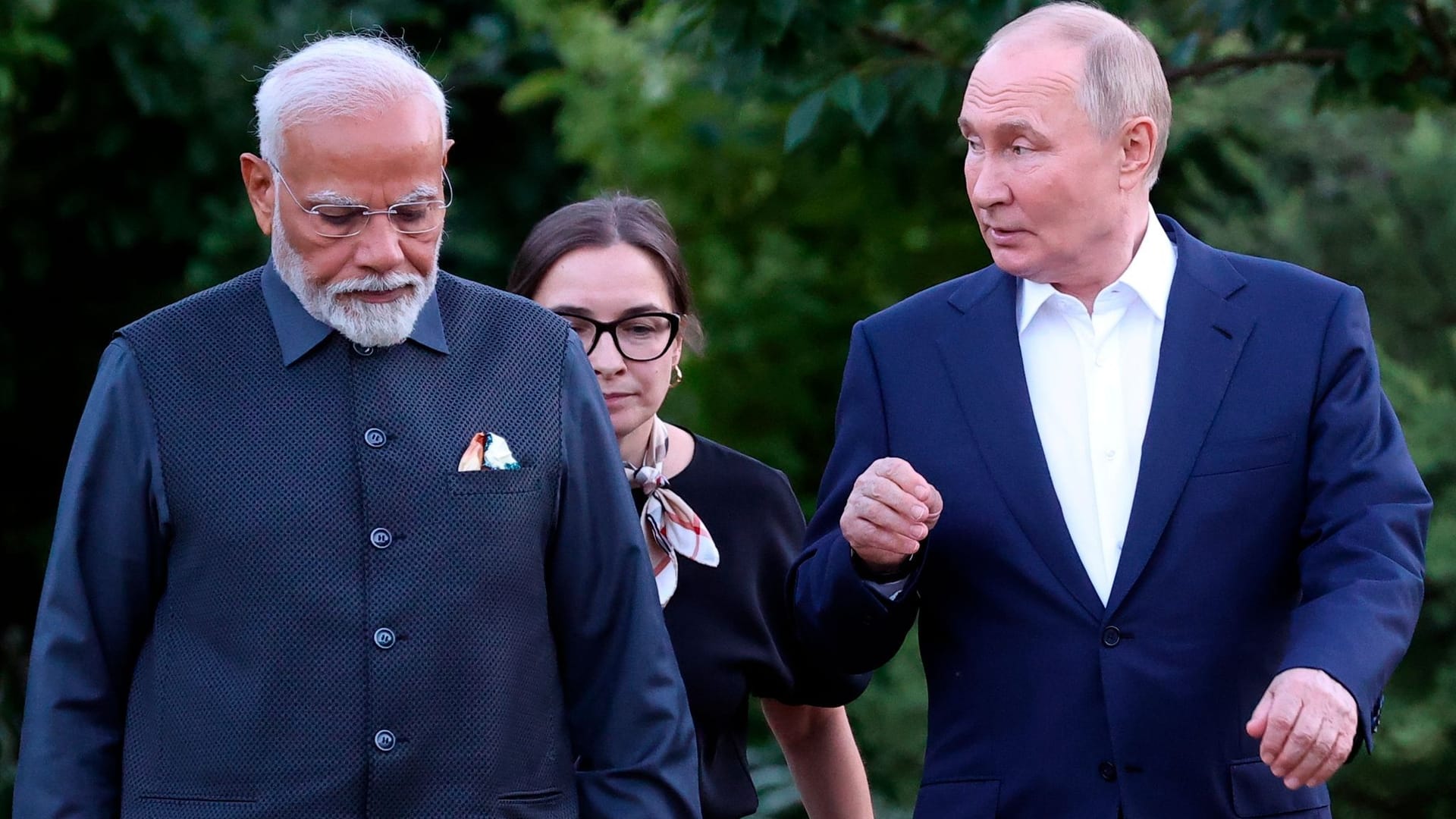 Indiens Premierminister Modi in Moskau