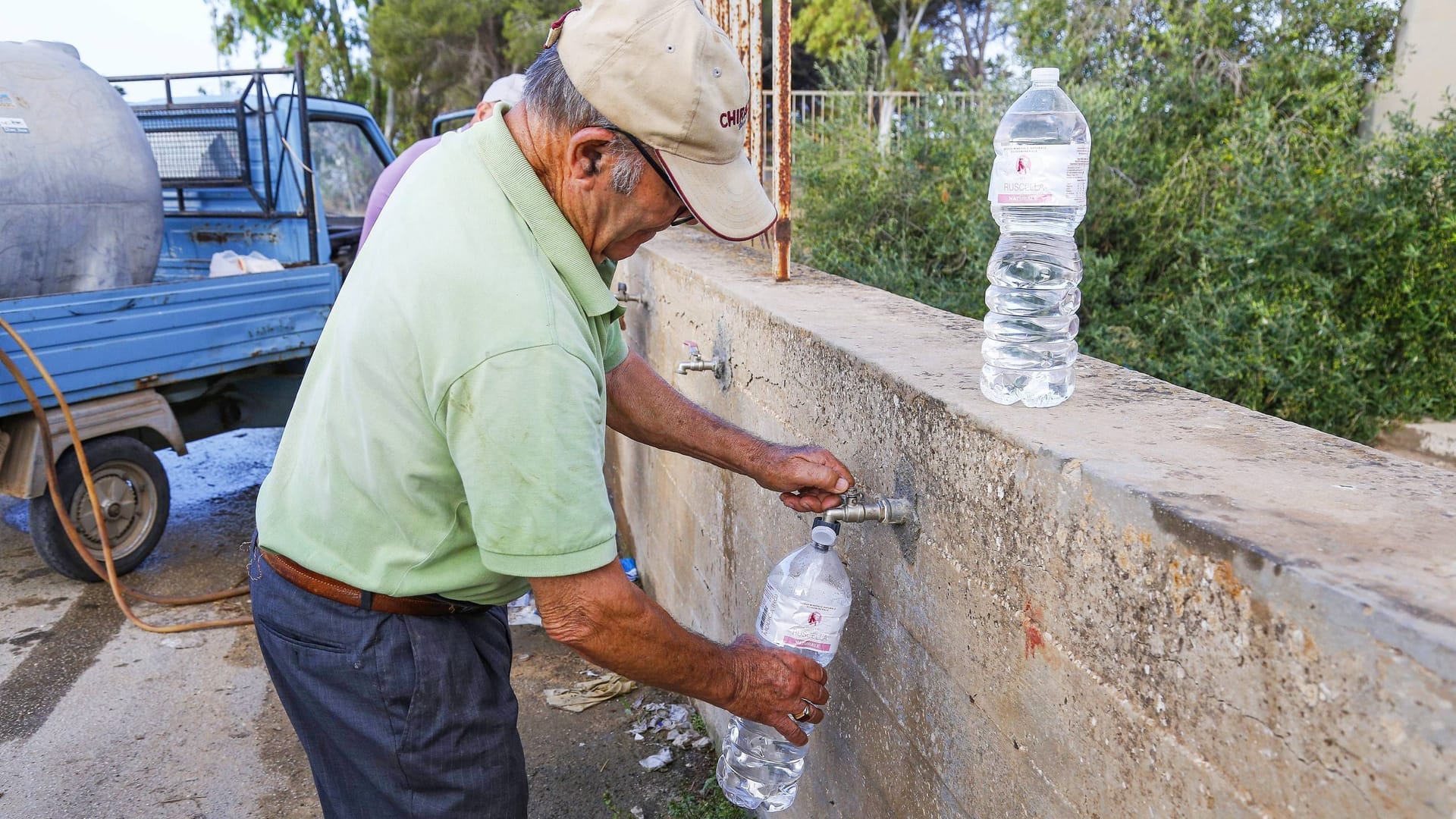 Wasser auf Sizilien wird rationiert aufgrund einer anhaltenden Dürre.