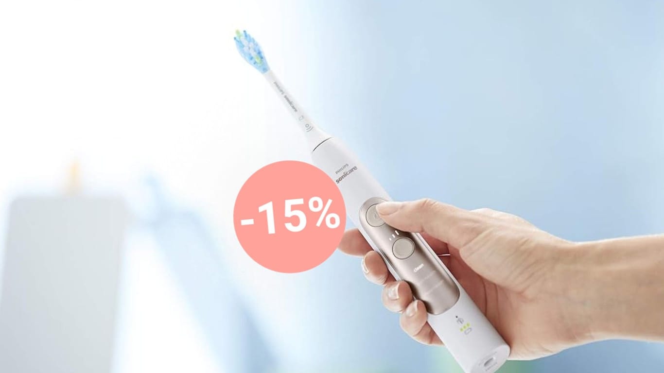 Für ein strahlendes Lächeln: Greifen Sie heute zu einer der beliebten Sonicare-Zahnbürsten von Philips und profitieren Sie von satten Rabatten.