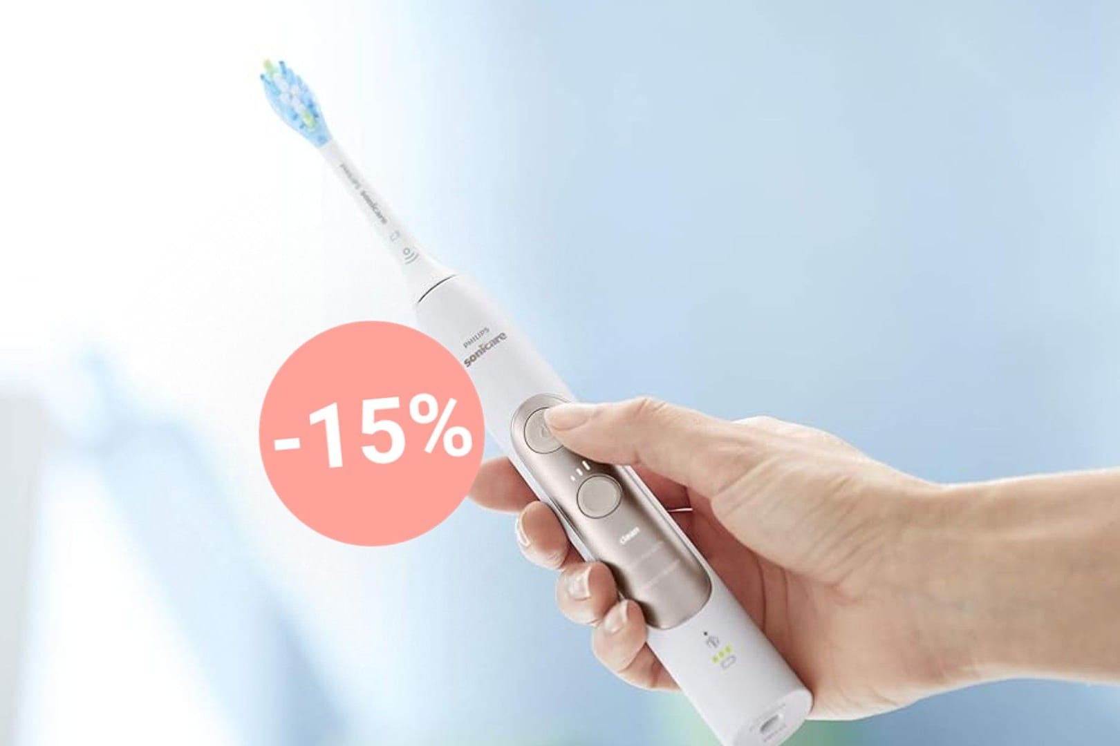 Für ein strahlendes Lächeln: Greifen Sie heute zu einer der beliebten Sonicare-Zahnbürsten von Philips und profitieren Sie von satten Rabatten.