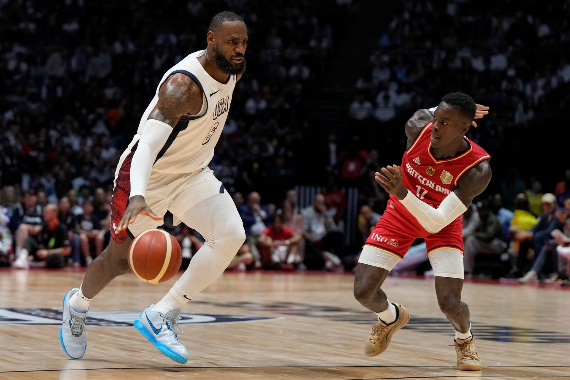 Basketball: Länderspiel USA - Deutschland