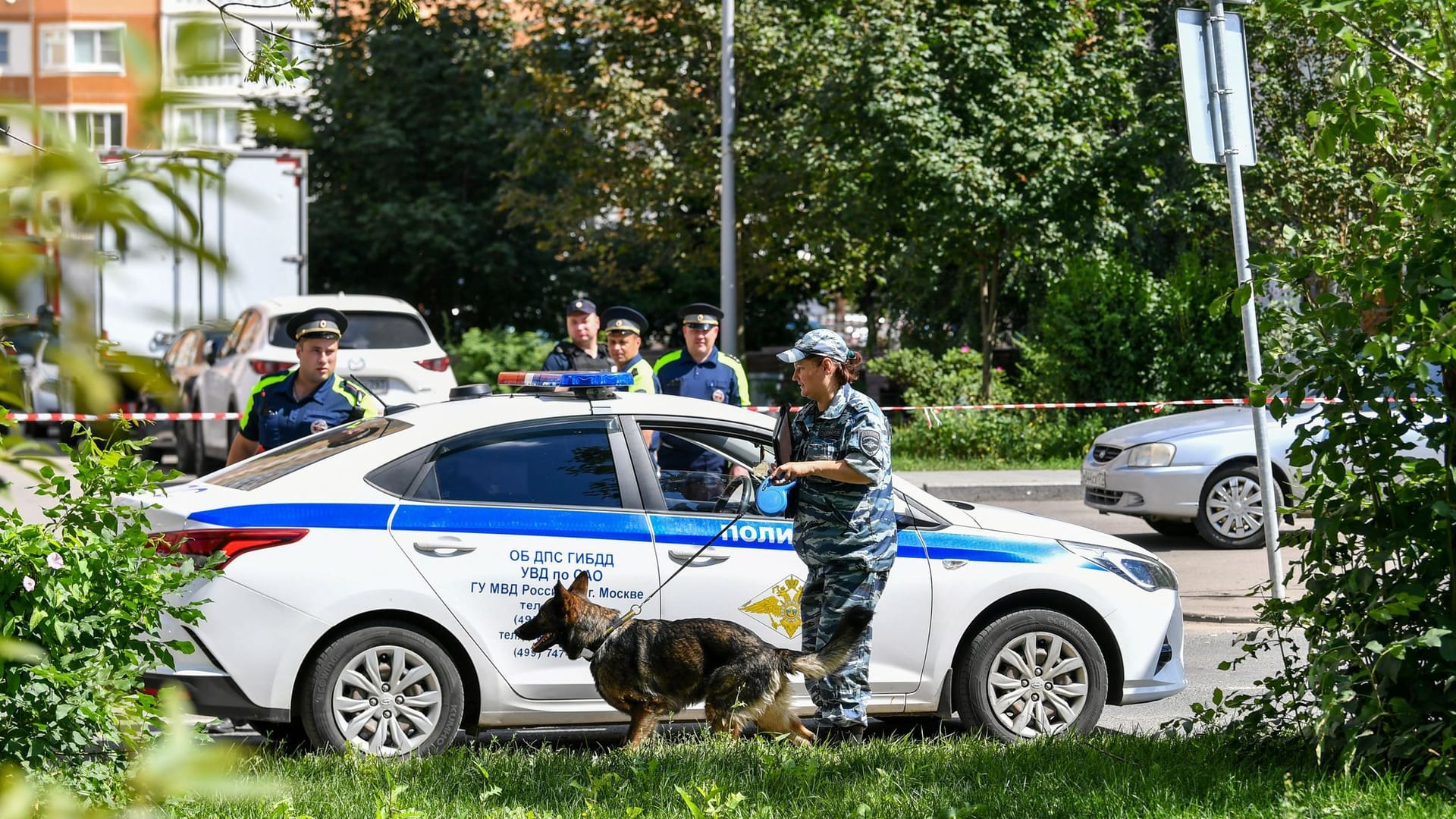 Autobombe explodiert in Moskau