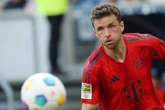 Thomas Müller: Der Bayern-Spieler muss zum Start in die Autostadt.