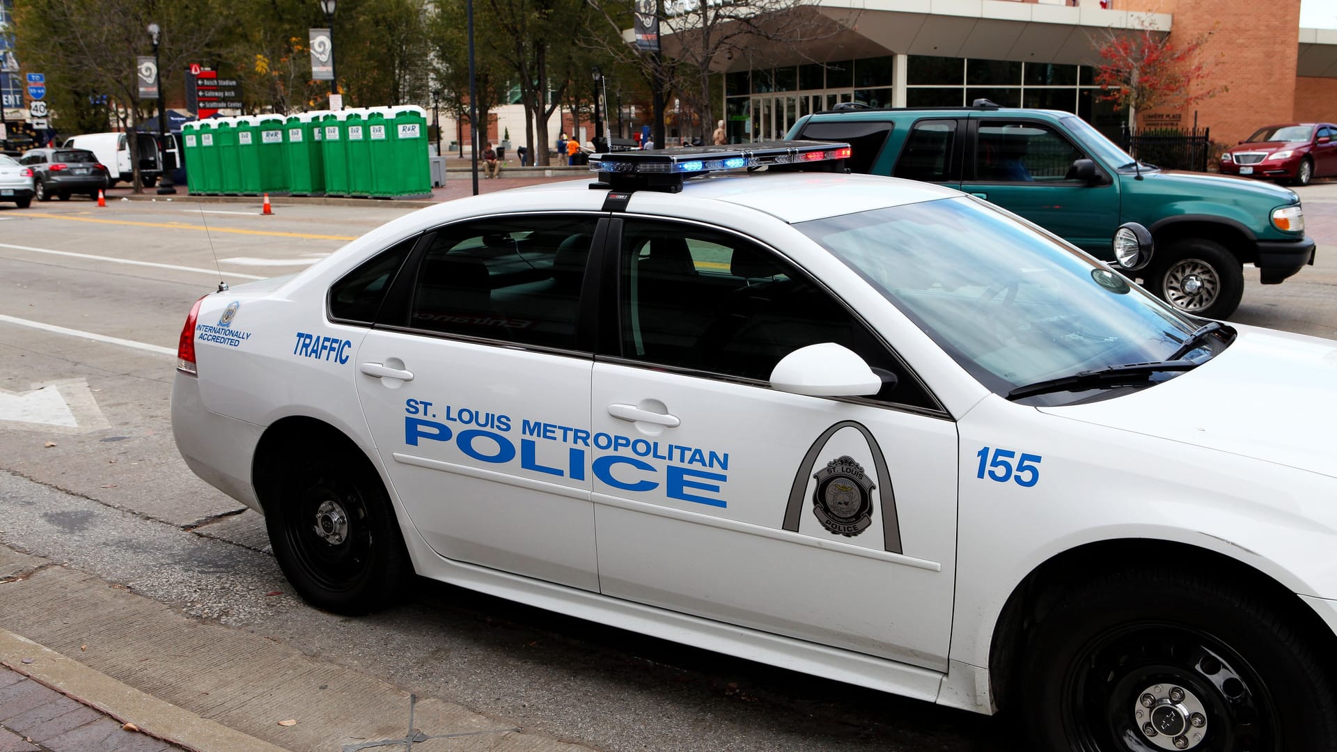 Ein Polizeiauto des St. Louis Police Department, USA (Archivbild).