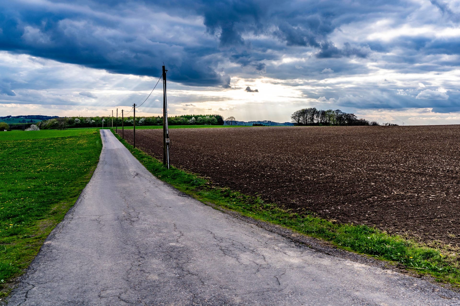 Feldweg in NRW (Symbolfoto): Die Dortmunder Polizei sucht nach einem sexuellen Übergriff Zeugen.