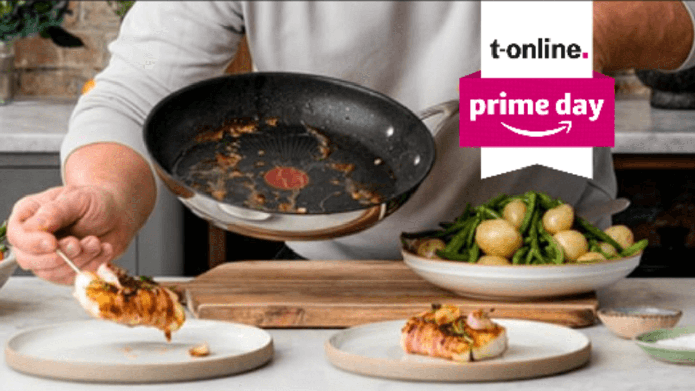 Jetzt zugreifen: Die Prime Day-Angebote für Pfannen von Tefal und Jamie Oliver sind besonders preiswert!