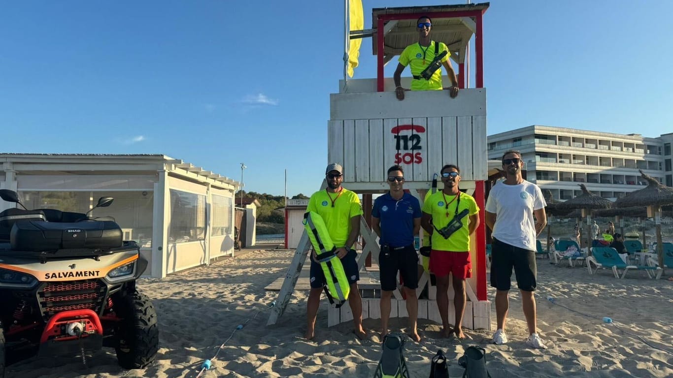 Rettungsschwimmer auf Mallorca retten Deutsche