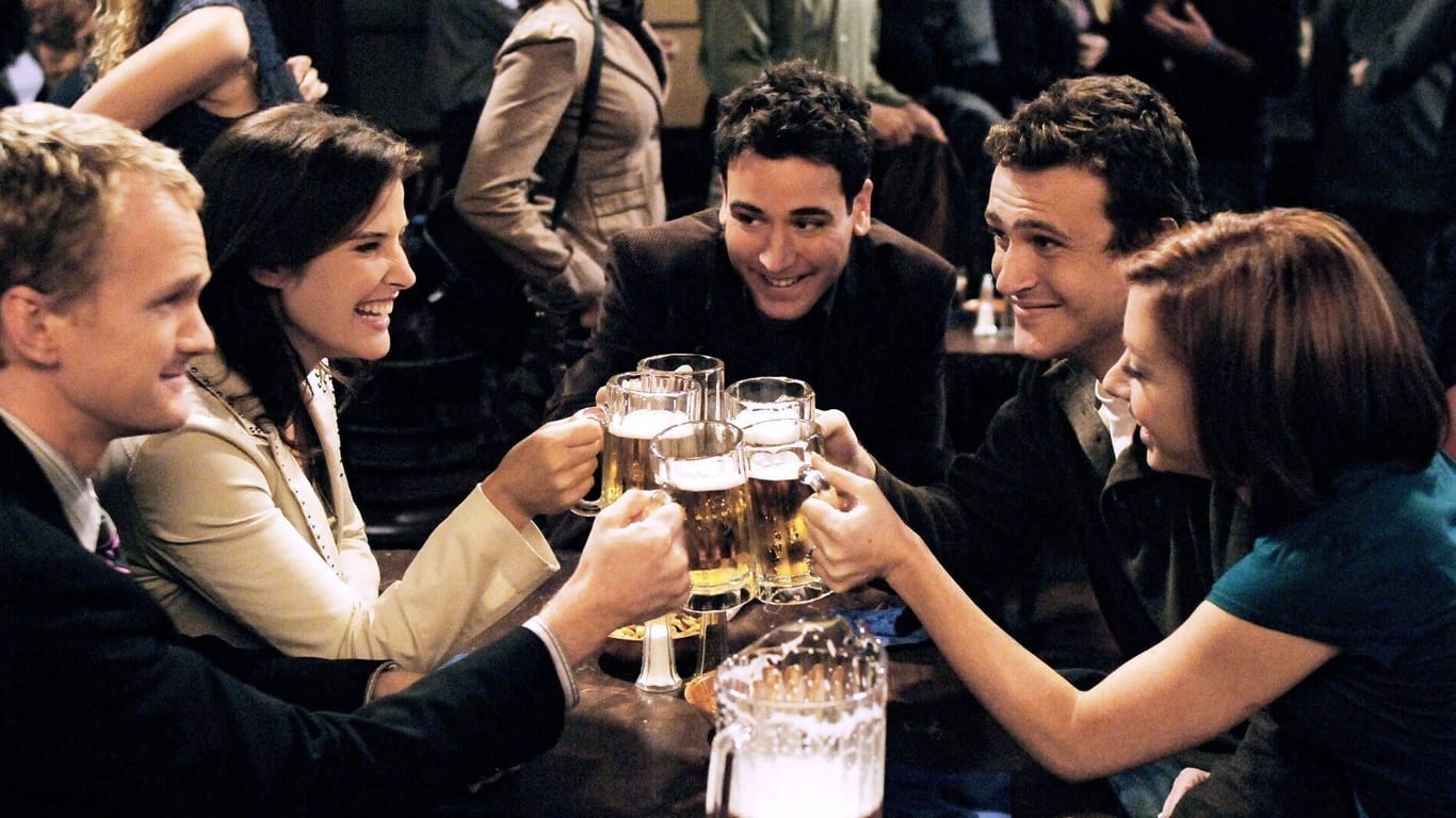 Der Hauptcast von "How I Met Your Mother": Neil Patrick Harris, Cobie Smulders, Josh Radnor, Jason Segel und Alyson Hannigan