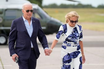 Wahlkampf in den USA - Biden in East Hampton