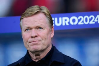 Ronald Koeman: Er sollte eigentlich auf einer Pressekonferenz sprechen.