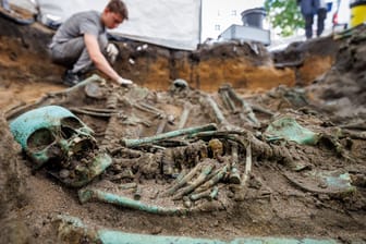 Pestfriedhof aus dem 17. Jahrhundert in Nürnberg