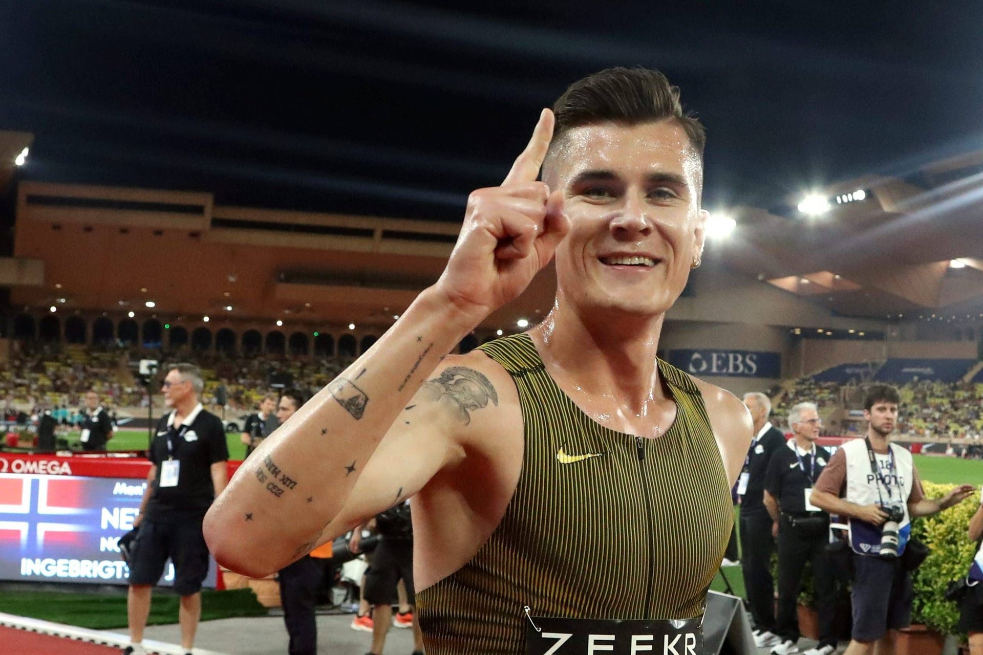 Jakob Ingebrigtsen: Er will Gold in Paris.