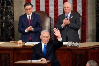 Netanjahu in den USA - Rede vor Kongress
