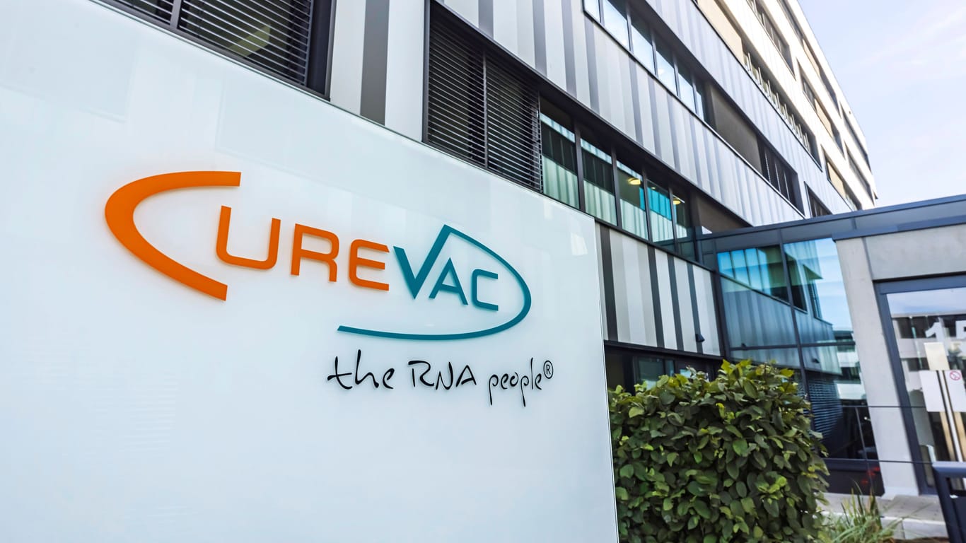 Curevac Zentrale in Tübingen (Symbolbild): Dem Unternehmen gelang es nicht, einen funktionierenden Impfstoff zu.