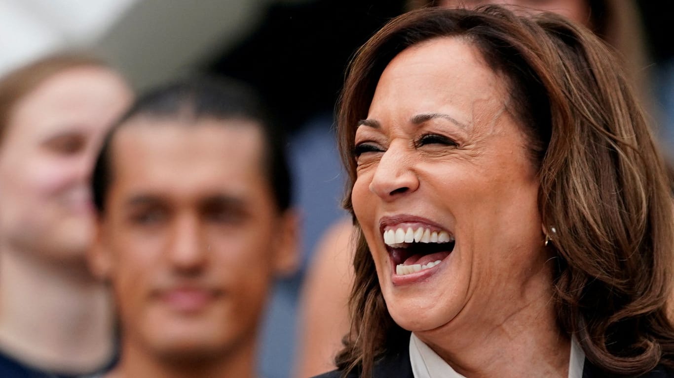 Kamala Harris: Die Demokratin wird wahrscheinlich gegen Donald Trump antreten.