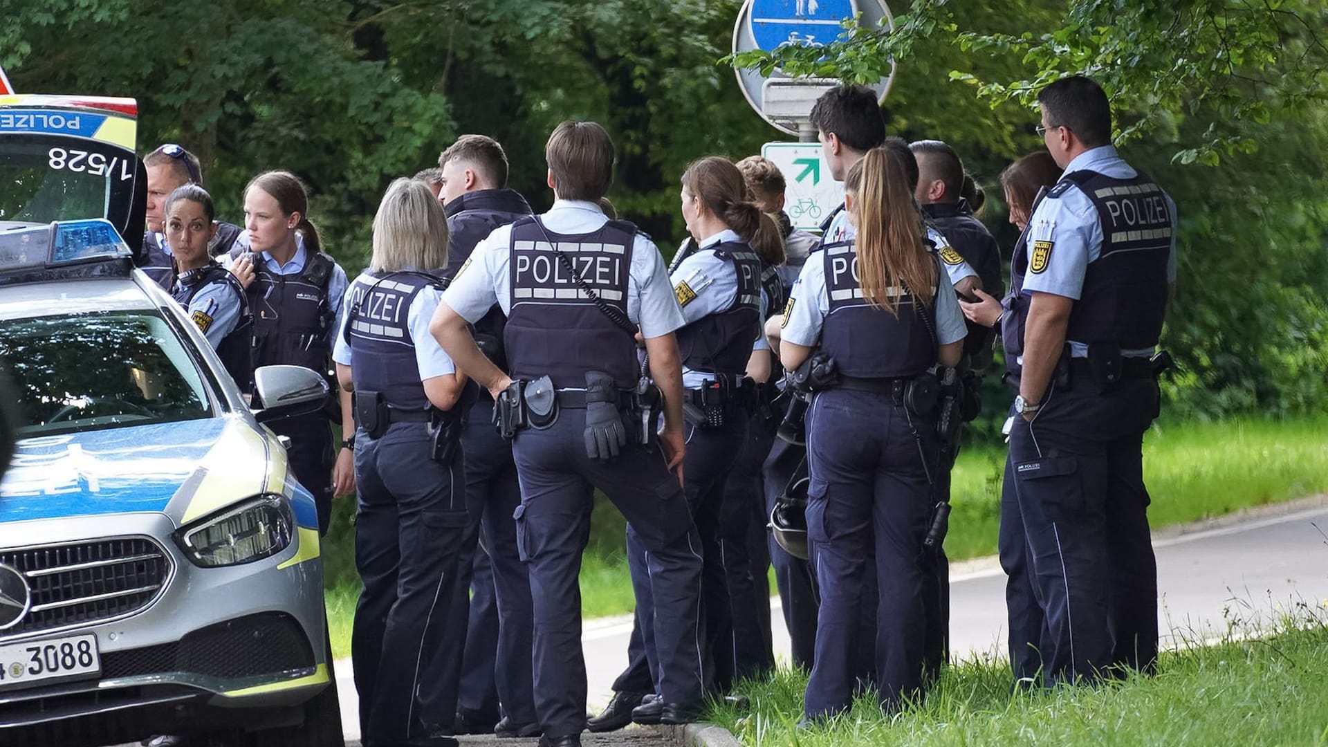 Großeinsatz in Albstadt-Lautlingen