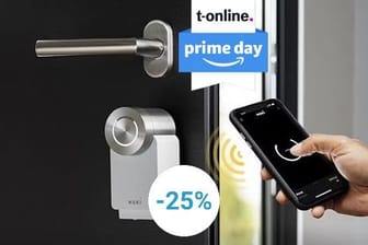 Das Nuki Smart Lock ermöglicht einfaches Auf- und Absperren per App und ist beim Prime Day auf Amazon um 25 Prozent reduziert.