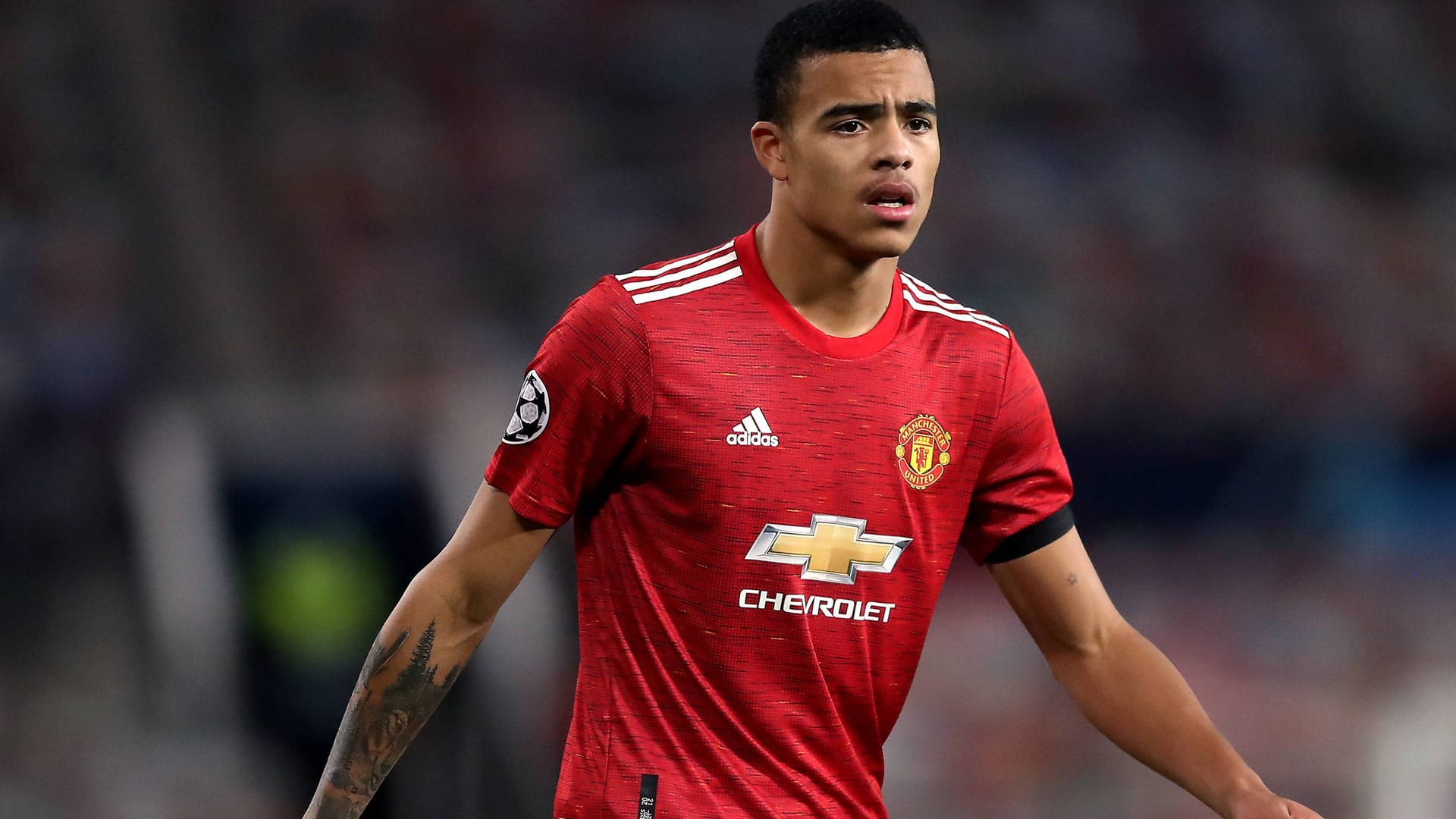 Mason Greenwood verbrachte den Großteil seiner Karriere im Trikot von Manchester United (Archivbild).