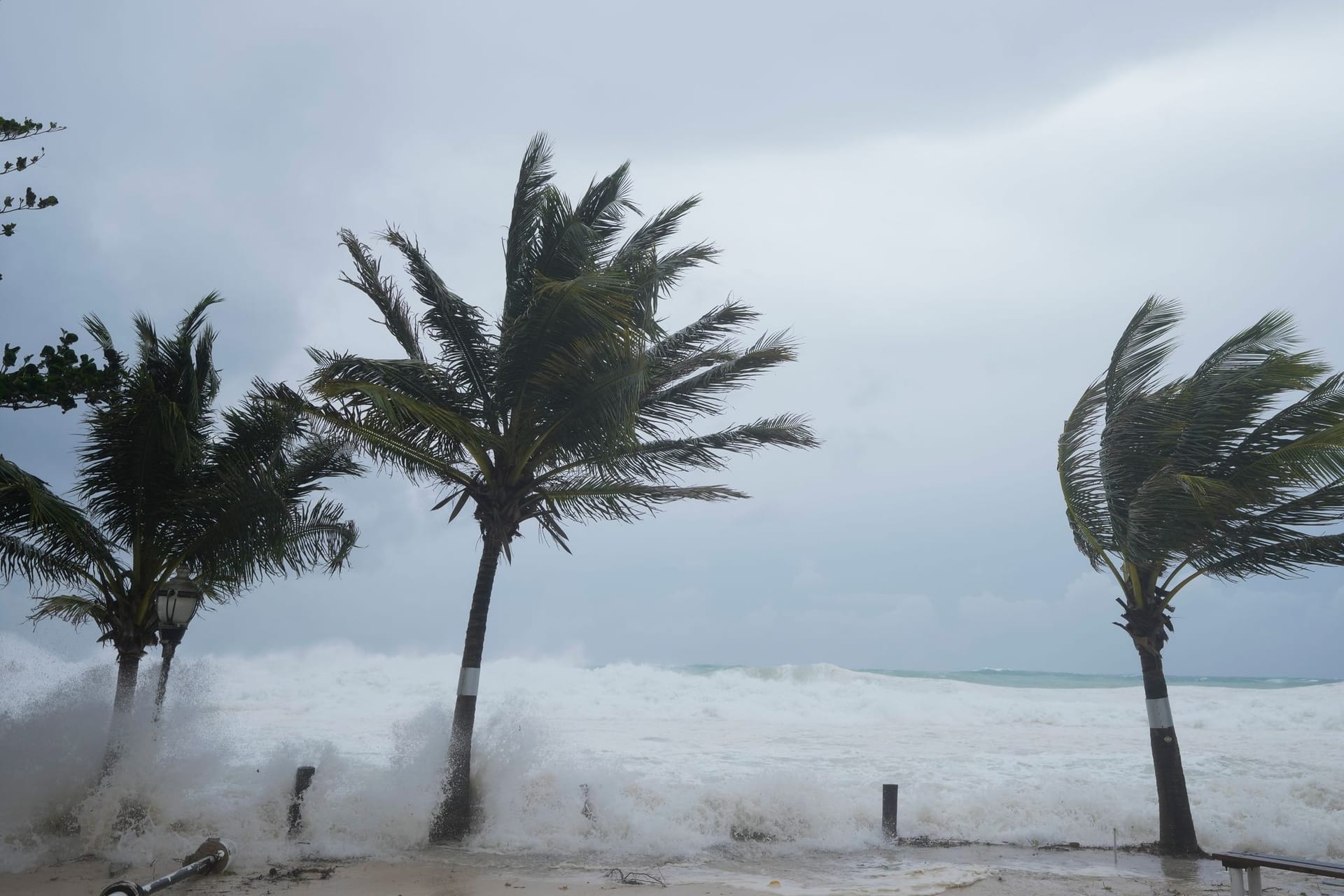 Hurrikan auf Barbados