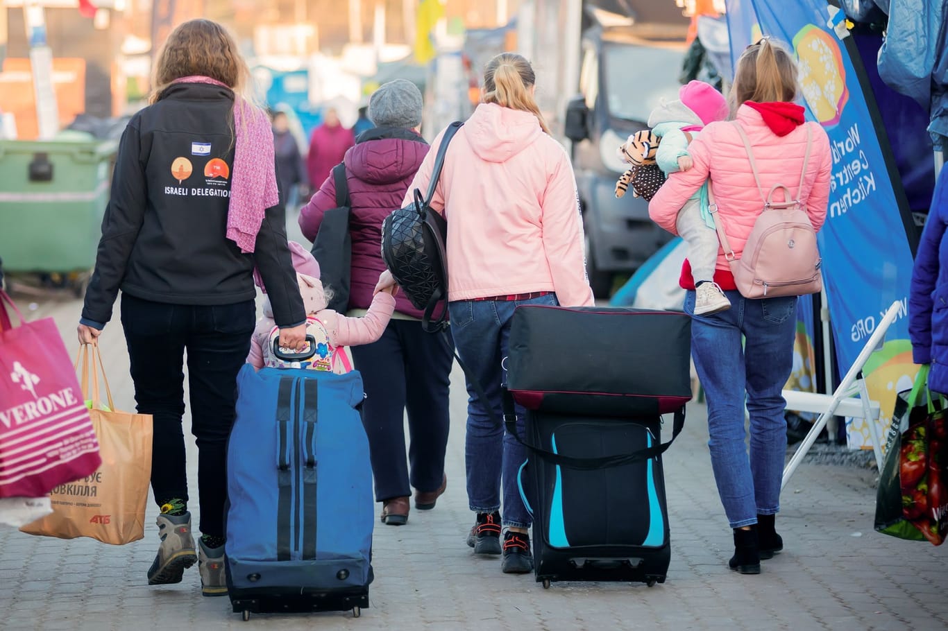 Geflüchtete Frauen und Mädchen