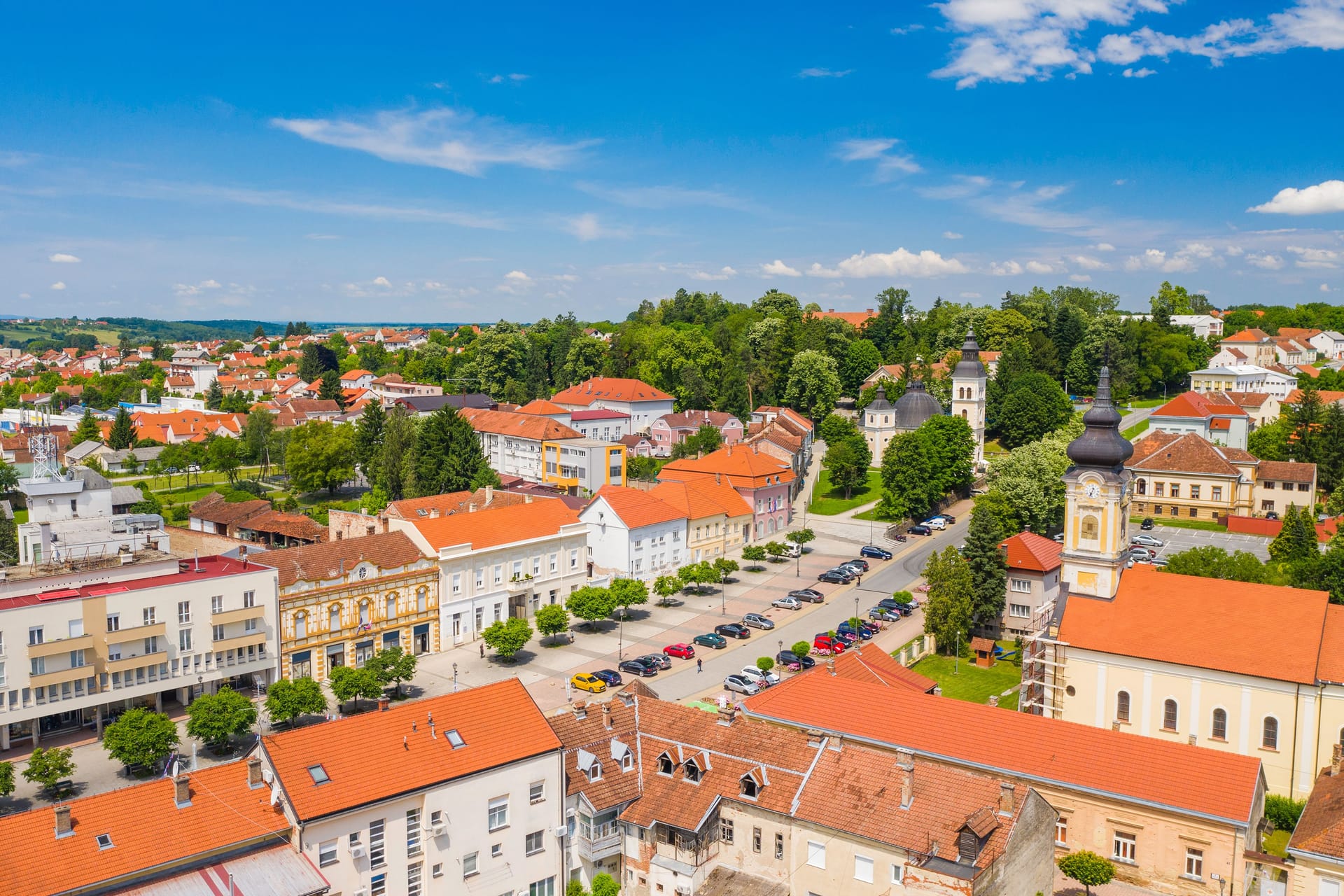 Daruvar in Kroatien (Symbolbild).