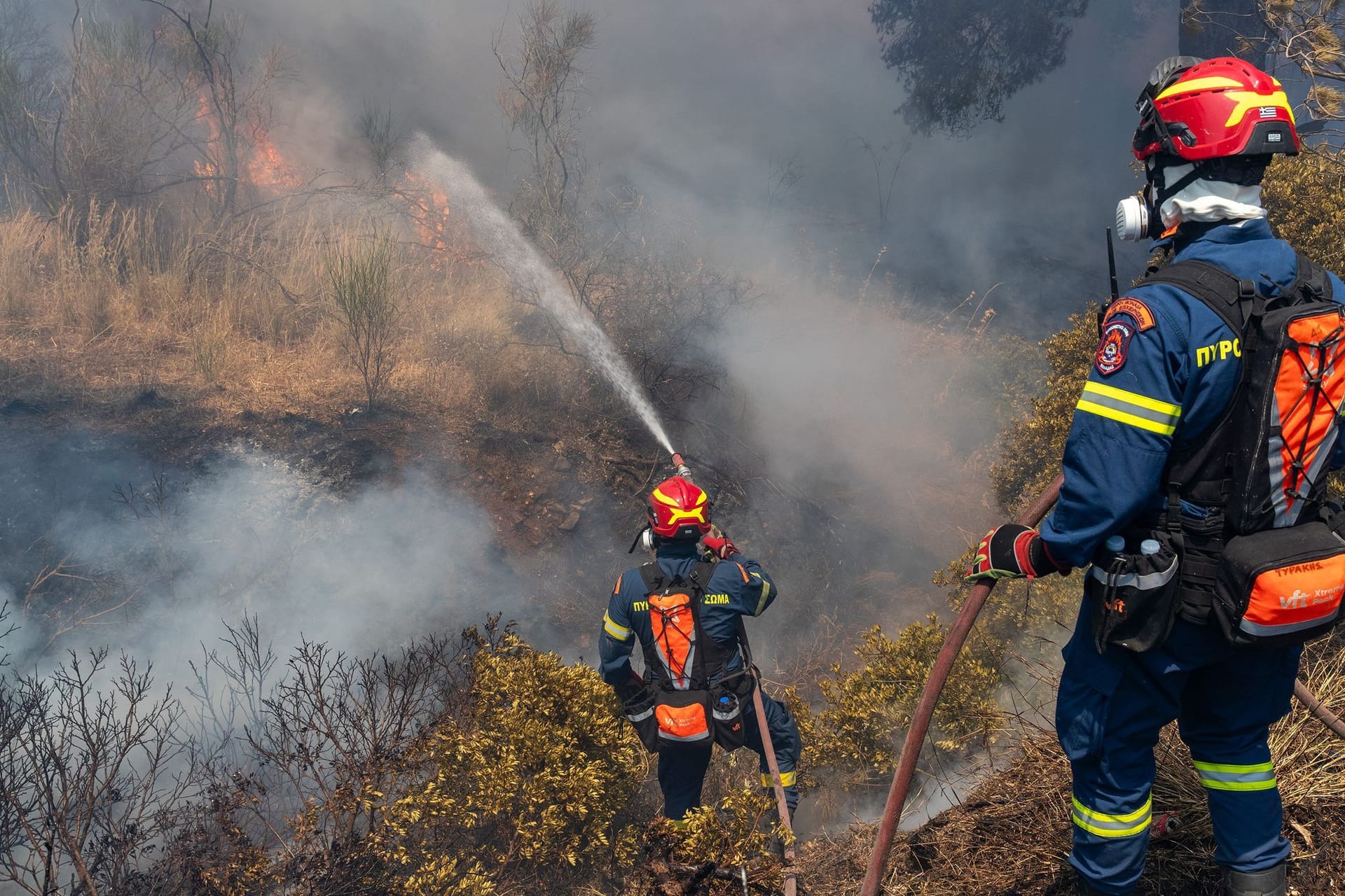 Waldbrand in Griechenland