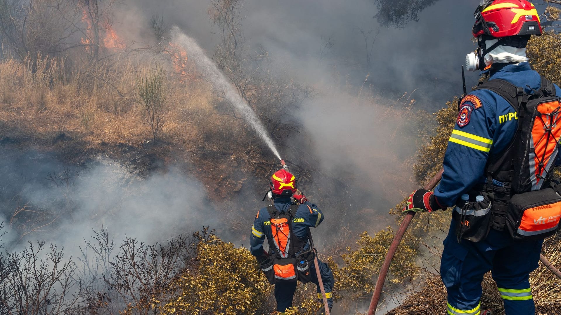 Waldbrand in Griechenland