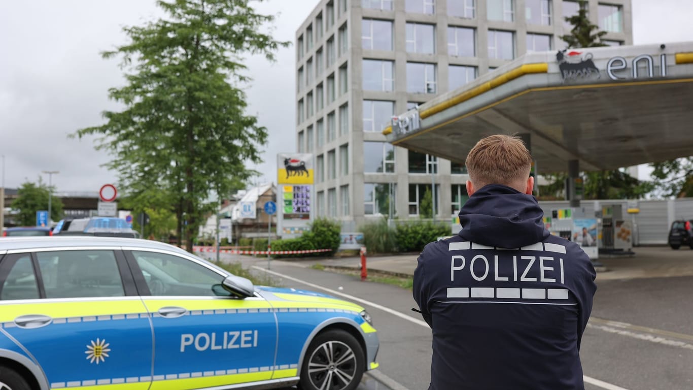 Schüsse an Konstanzer Tankstelle