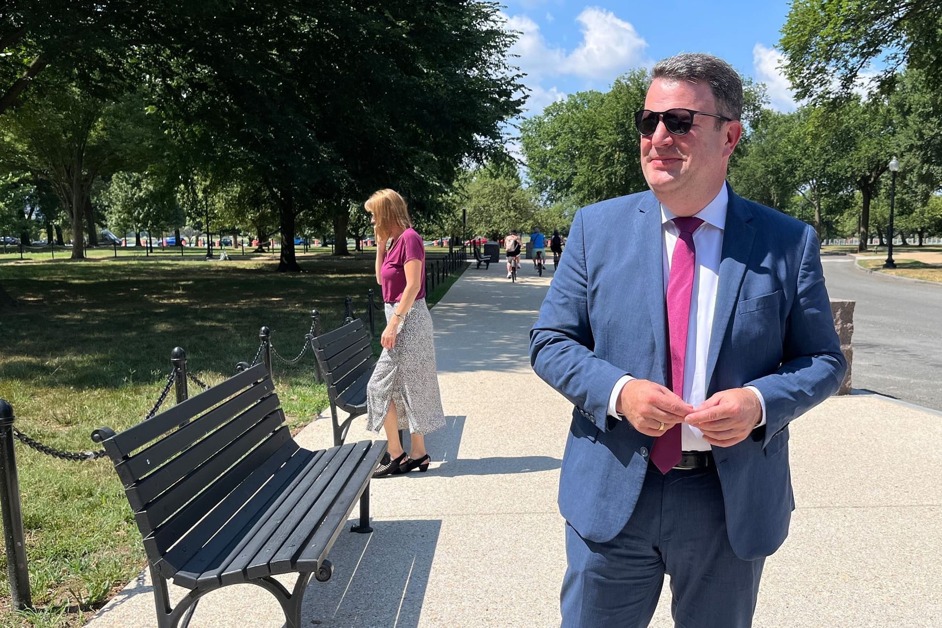 Bundesarbeitsminister Heil besucht die USA