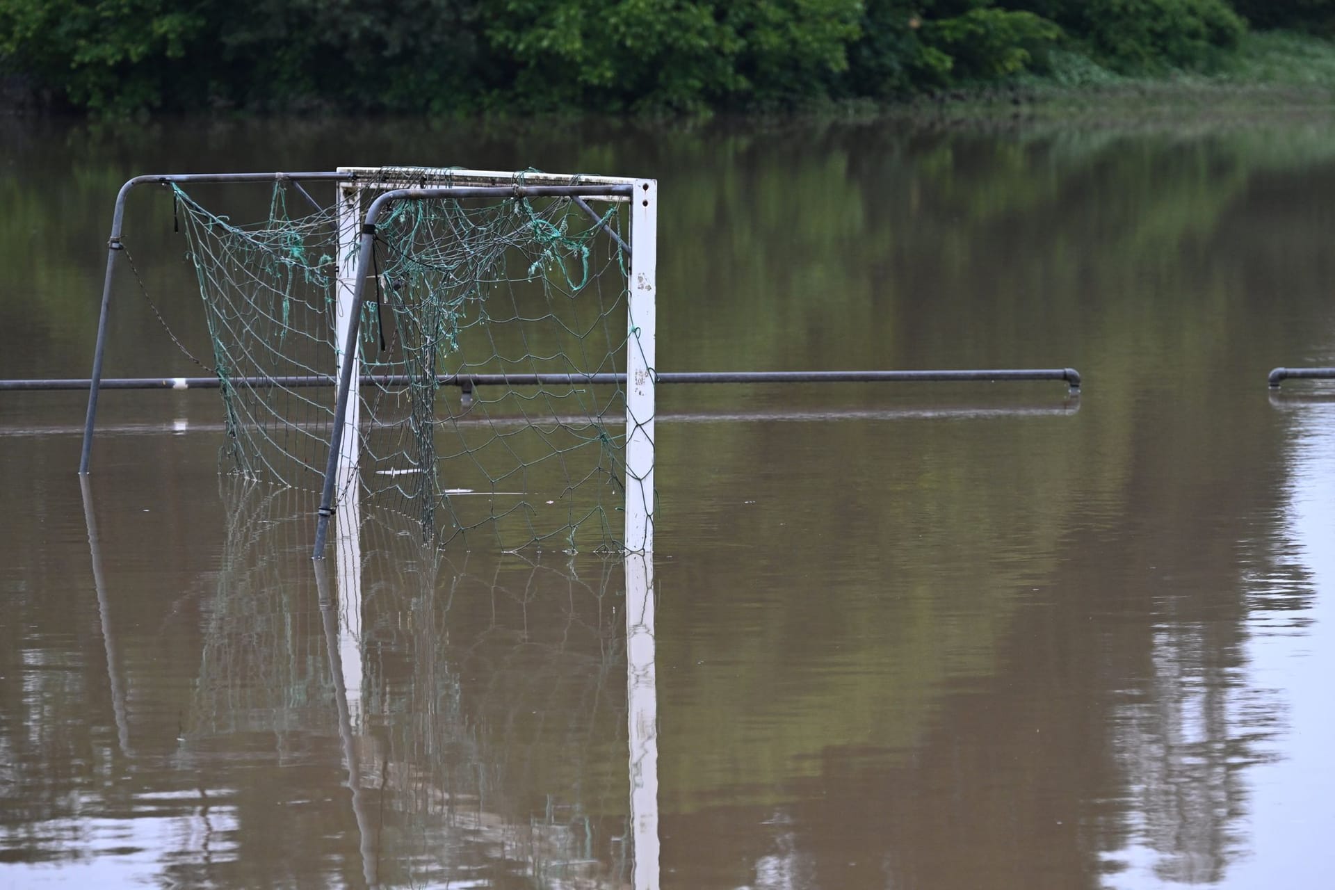 Hochwasser in Baden-Württemberg - Meckenbeuren