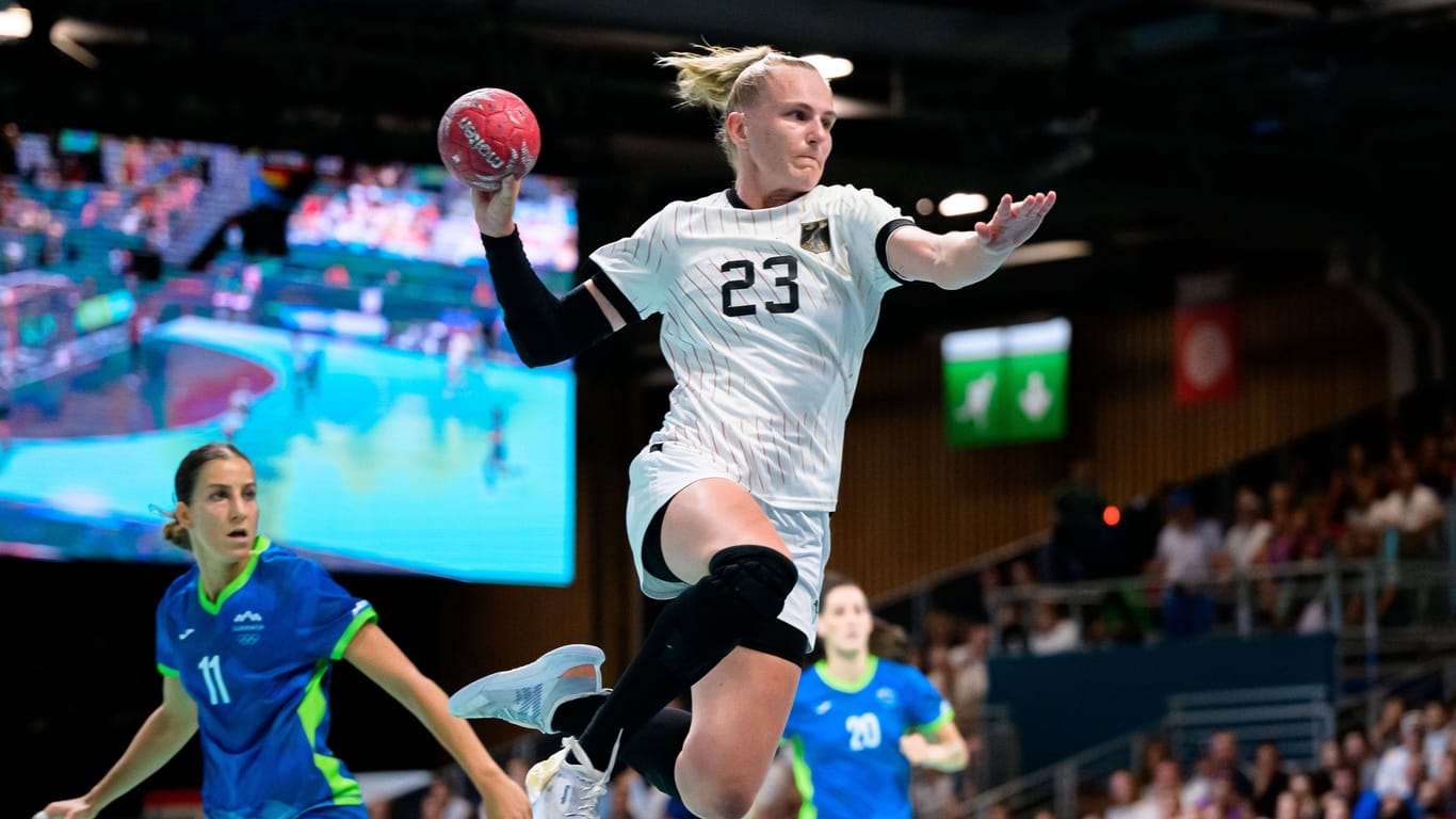 Annika Lott: Die deutschen Handballerinnen spielen am Donnerstag.