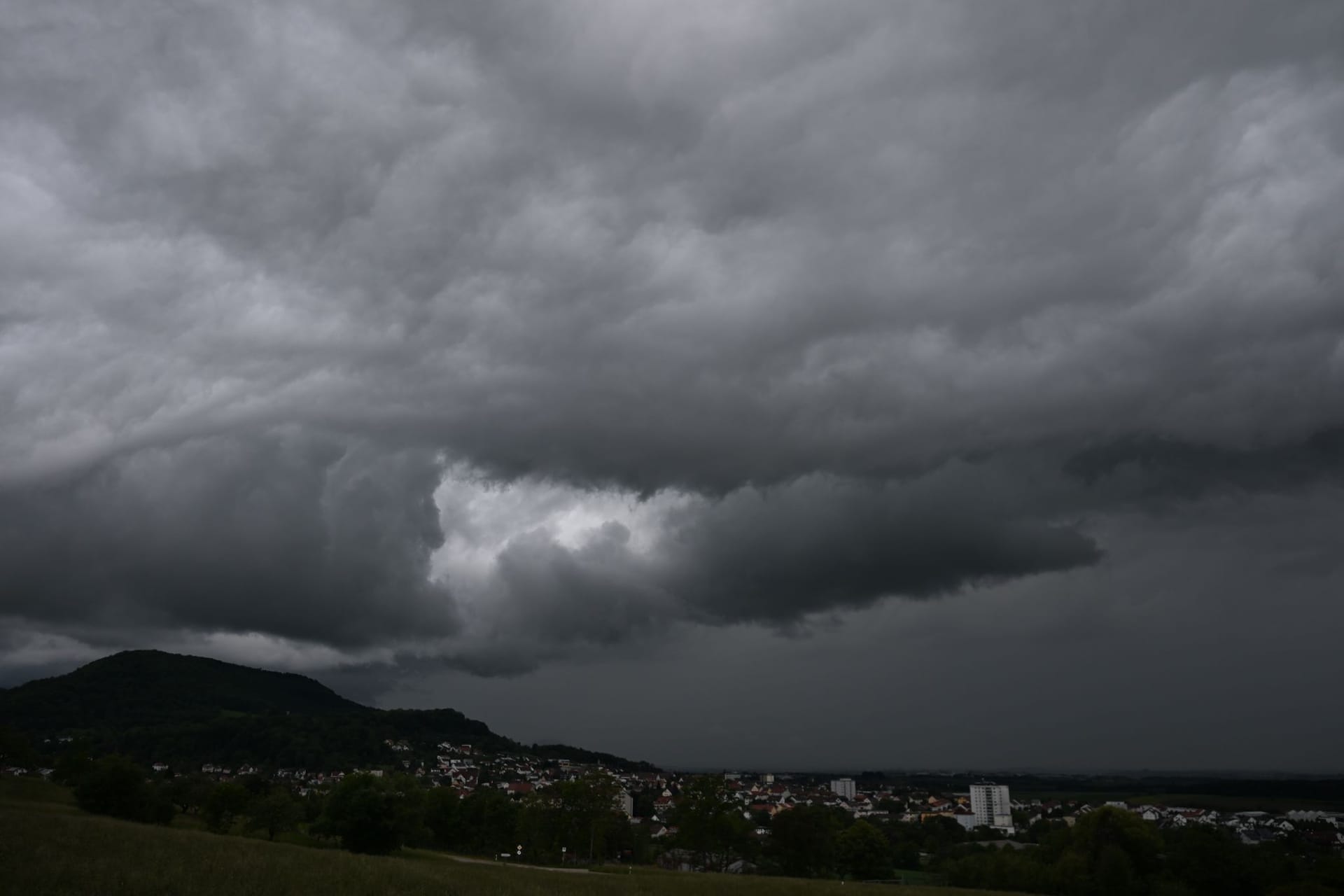 Unwetter in Baden-Württemberg