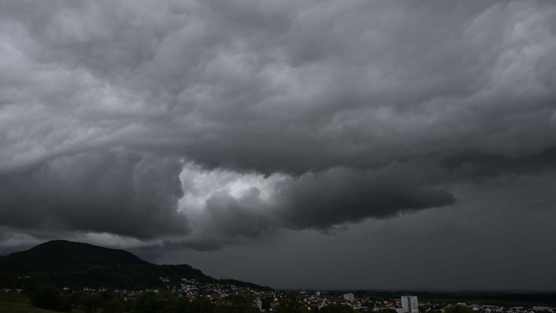 Unwetter in Baden-Württemberg