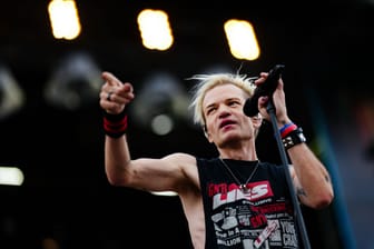 Deryck Whibley von Sum 41 live auf dem Nova Rock Festival 2024: Die Band wird sich auflösen.