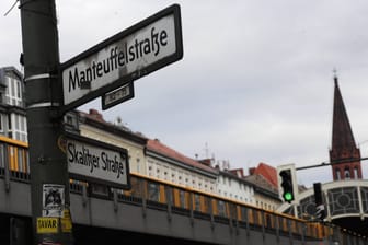 Ecke Manteuffelstraße und Skalitzer Staße in Berlin-Kreuzberg: Die Täter griffen in der Dämmerung an.
