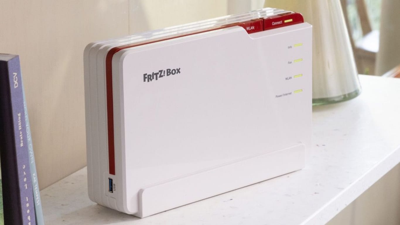 Die Fritzbox 5690 Pro kann an Glasfaser- und DSL-Anschlüssen betrieben werden.