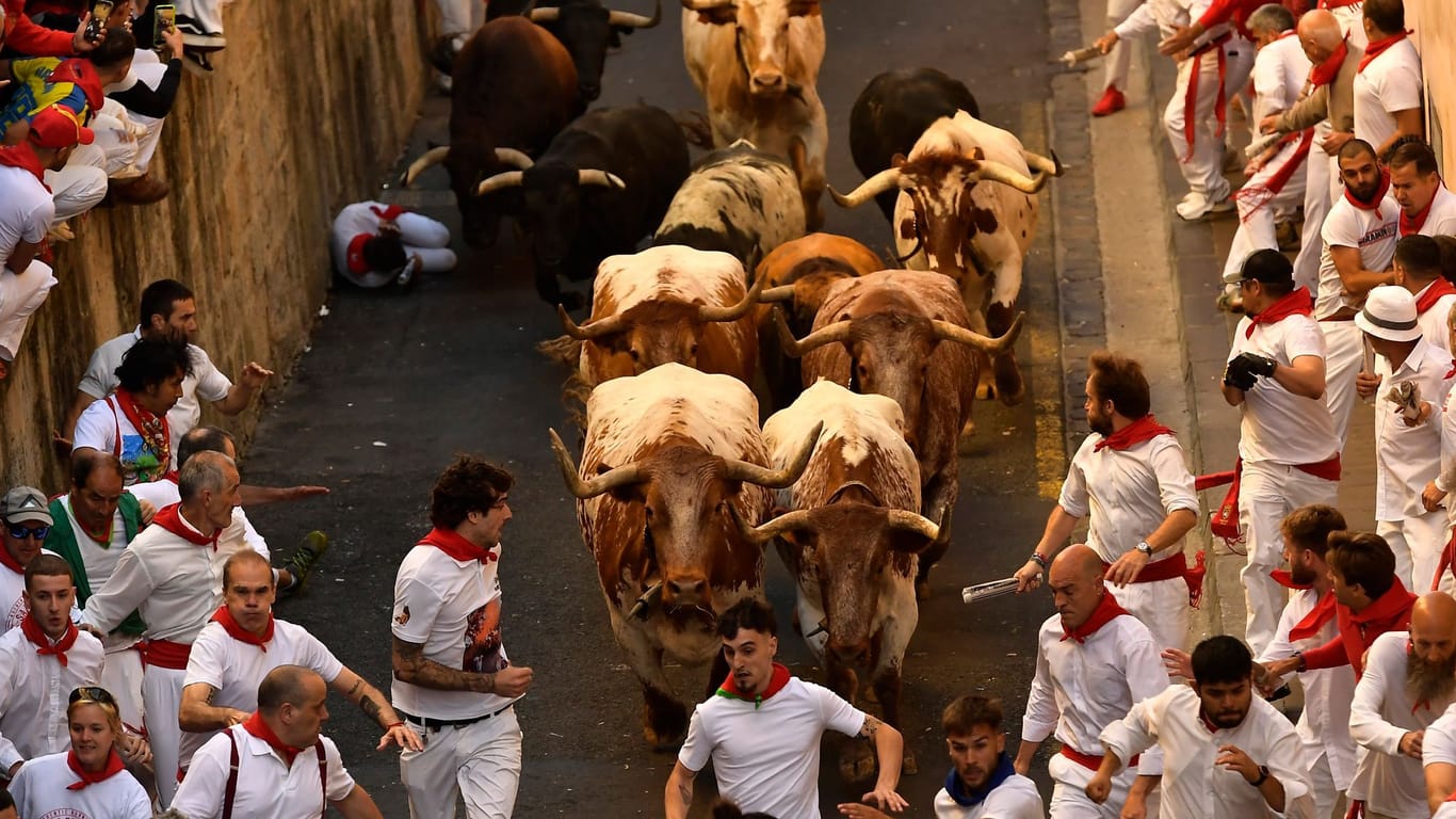 «Sanfermines»-Fest in Pamplona