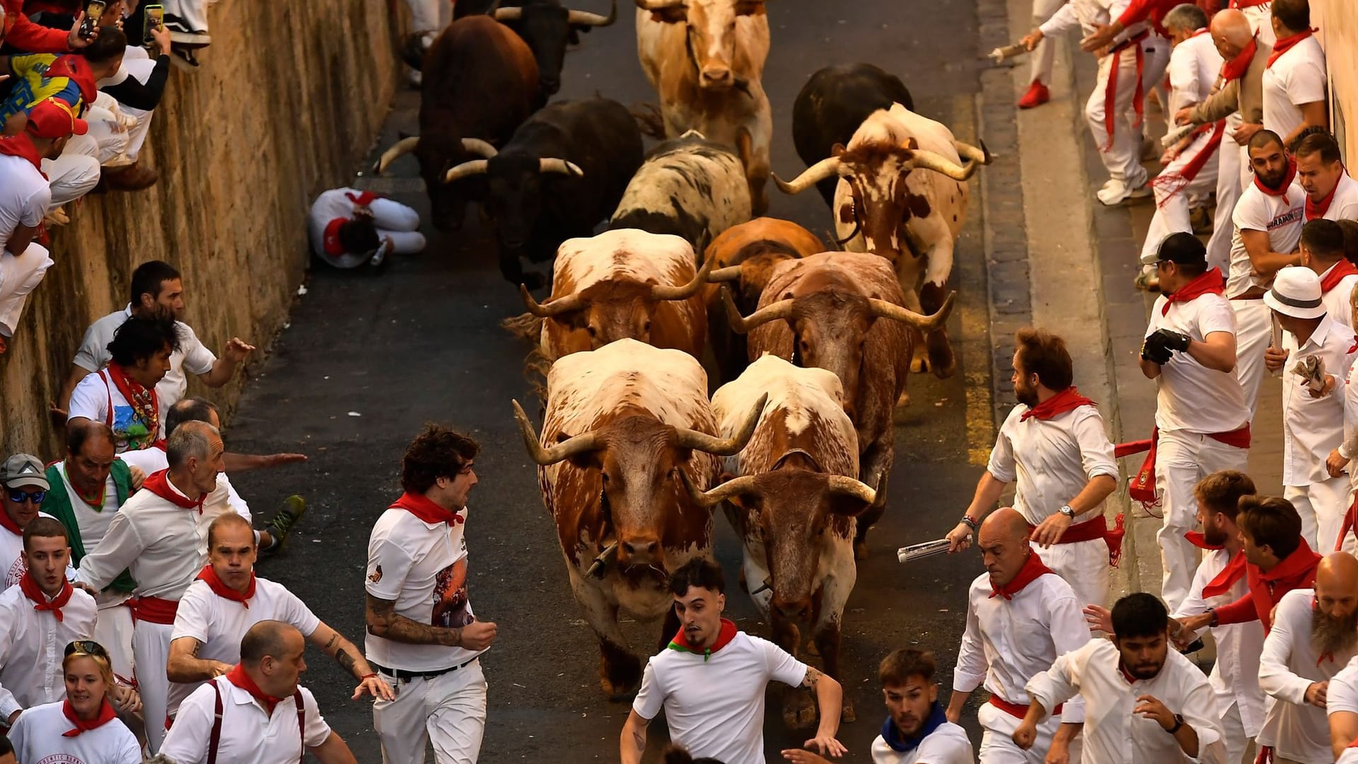 «Sanfermines»-Fest in Pamplona «Sanfermines»-Fest in Pamplona