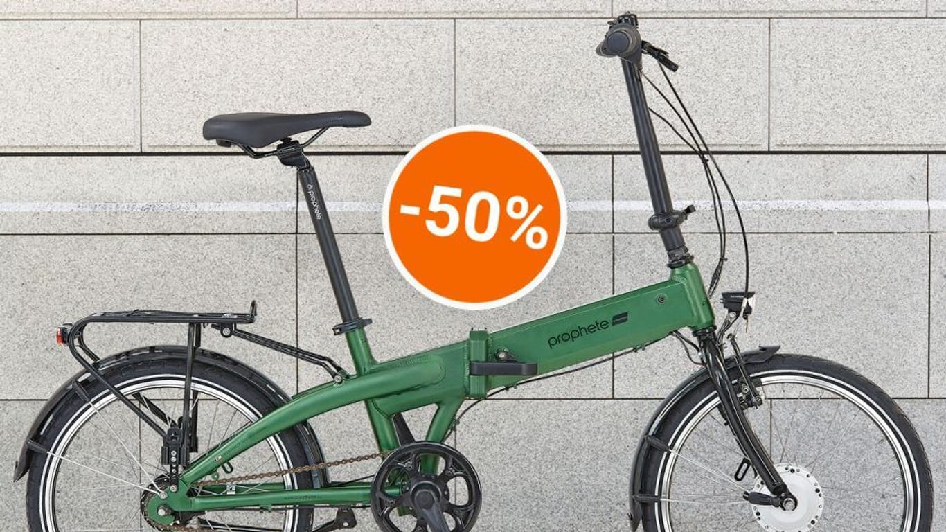 Top-Deals bei Aldi: Sichern Sie sich beim Discounter heute E-Bikes der Marke Prophete zu Tiefpreisen (Symbolbild).