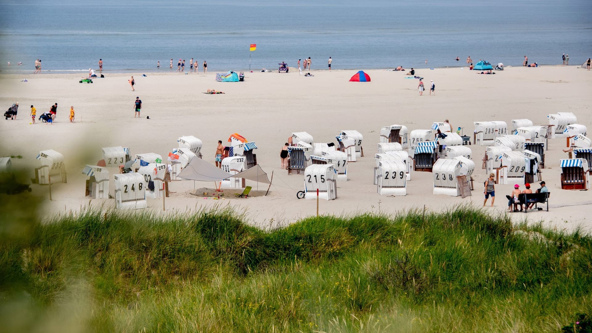 Sommerwetter auf Spiekeroog