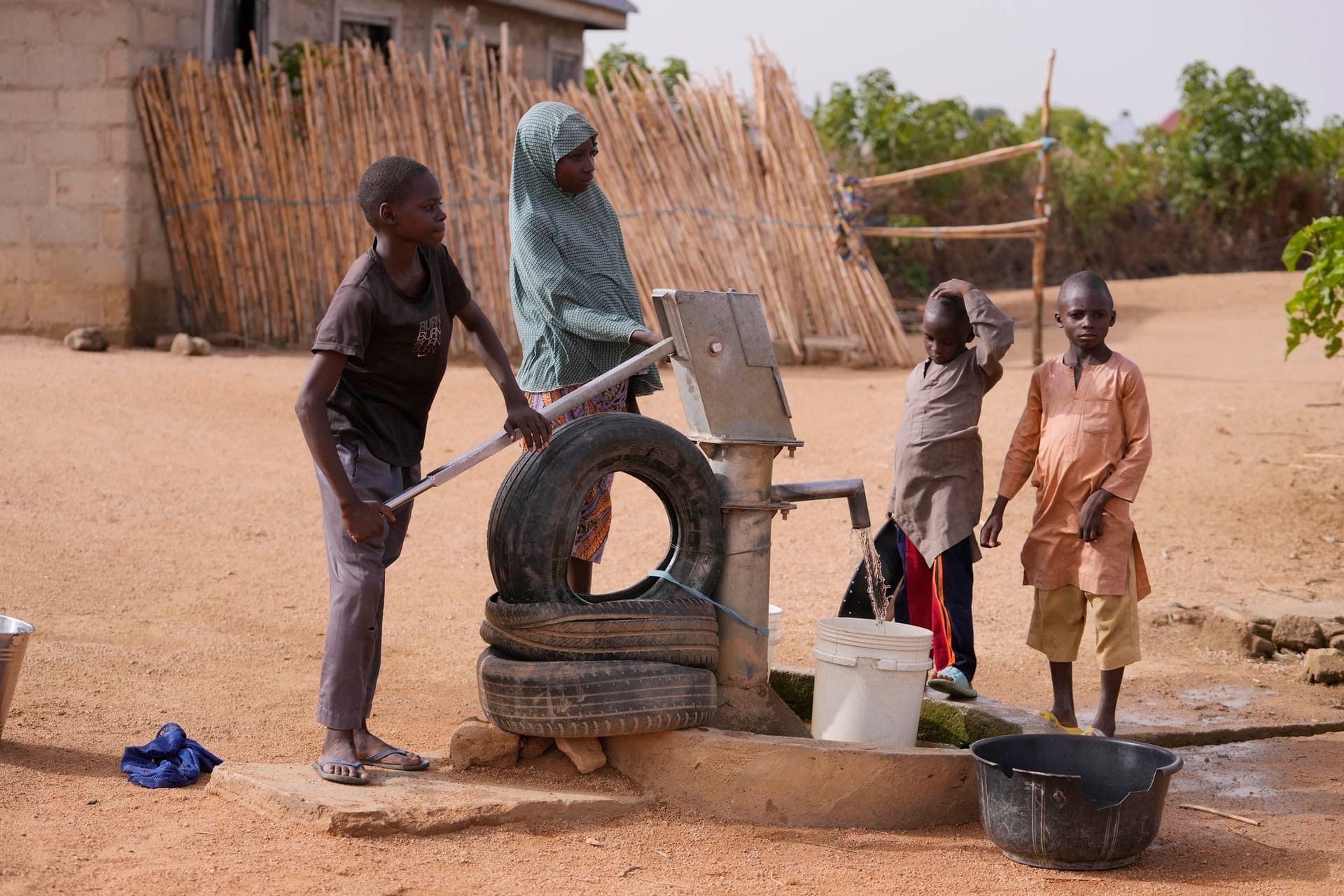 Kampf gegen Unterernährung in Afrika