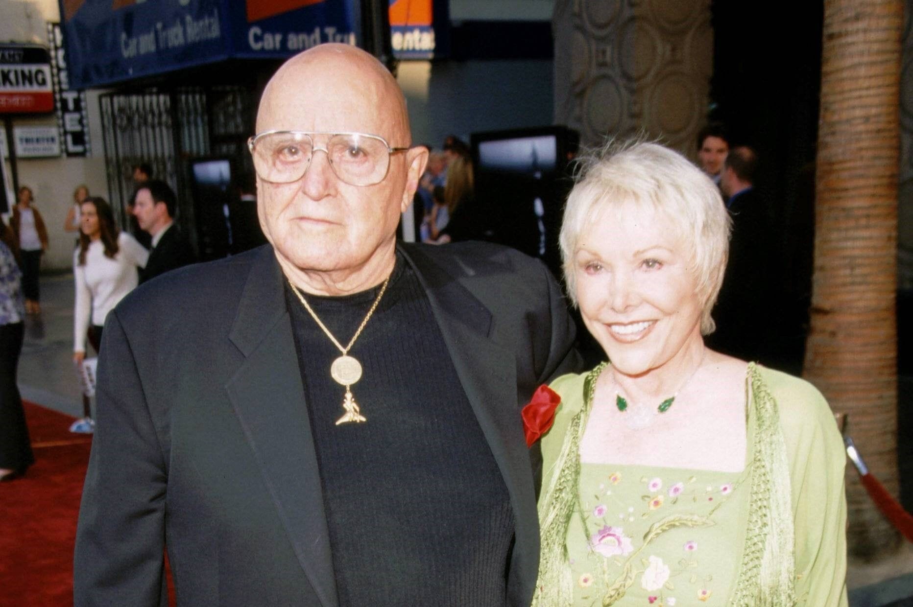 2002 besuchte Joan Benedict Steiger mit ihrem zweiten Ehemann Rod Steiger die Premiere des Kinofilms "Insomnia".