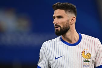 Olivier Giroud: Der französische Rekordtorschütze wird nicht mehr für die Nationalmannschaft auflaufen.