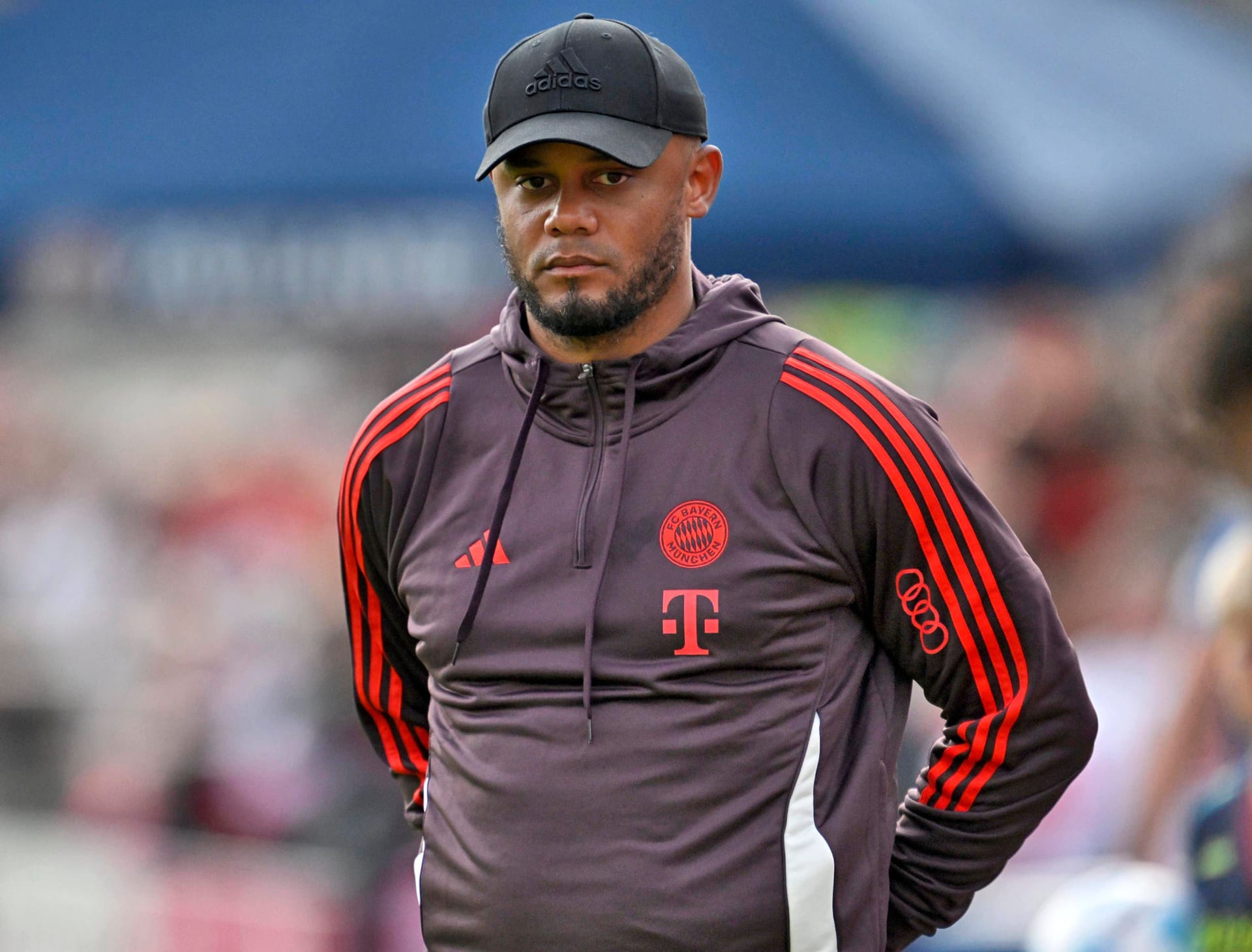 Vincent Kompany dufte bei seinem Trainerdebüt für den FC Bayern jubeln.